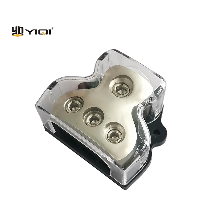 1 ใน 3 ออก Low-Profile Triple-port RV Audio Power Splitter