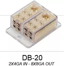 Double-row Type High-density Multi-port Vehicle Power Panel