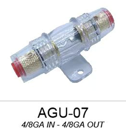 High Current Multi-channel Car Marine Audio AGU Fuse Holder