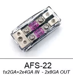 Tool-Free Multi-port Multi-circuit Mini ANL Fuse Holder