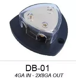1 In 2 Out Block Dual-port Auto Current Distributor