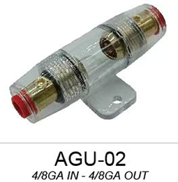 Transparent Shell Standard AGU Fuse Block