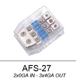 Tool-Free Multi-port Multi-circuit Mini ANL Fuse Holder