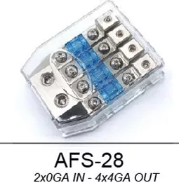 Tool-Free Multi-port Multi-circuit Mini ANL Fuse Holder
