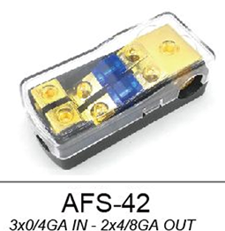 Multi-Output Mini ANL Fuse Distribution Block for DC Power Systems